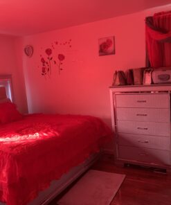 ufengke Red Rose Removable Wall Stickers Murals for Living Room/Bedroom (Rose, No. 1) 29 B19qEcXMvcS