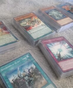 Alternative view of YuGiOh! Mega Lot 100 Mint Card Plus 4 Rares with Possible Random Holo Inserted
