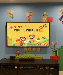 New Super Mario Brothers Wall Stickers 22 B1A5J9b AjS