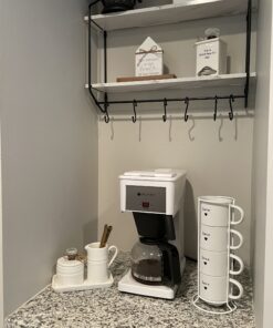 Mud Pie Farmhouse Inspired Vintage Doorknob Cream and Sugar Set, One Size, White 28 B1AfYoSDcDS