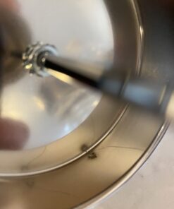 Tablecraft Coca-Cola Glass Straw Dispenser with Metal Lid, Small 31 B1AlPpxtUZS