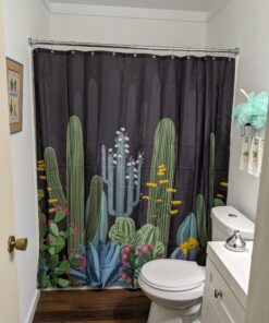 Maytex Shower Curtain Hooks, Shower Curtain Rings, Rust-Resistant Decorative Double Roller Glide Shower Hooks, Shower Rings for Bathroom Shower Rods, Curtains, Liners, Set of 12, Chrome 25 B1BLkgCEUhS