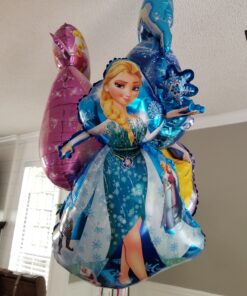 Princess Balloons for Birthday Party - Princess Birthday Decorations for Girls - Princess Party Decorations Birthday Balloons - Happy Birthday Princess Banner - Bundled by Jolly Jon 31 B1BMxH00iaS