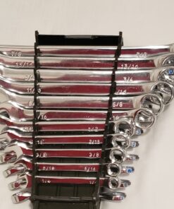 Performance Tool W1069 22-Piece SAE and Combination Metric Wrench Set with Organizer Rack SAE/Metric Combo Wrench Set (22pc) 26 B1Bbu5TNJNS