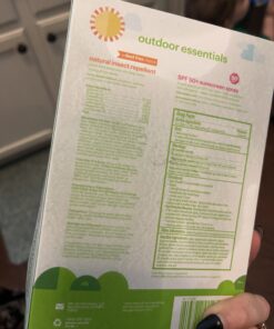 Babyganics 50 SPF Baby Sunscreen Spray and Bug Spray | Octinoxate & Oxybenzone Free | DEET Free, 6oz each, Combo 2 Pack Bug Repellent 6 Ounce (Pack of 2) 27 B1BqUGHRQpS