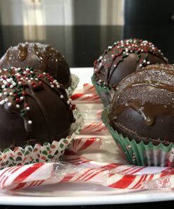 BAKER DEPOT 6 Holes Hot Chocolate Bomb Mold Dome Silicone Mould For Chocolate Cake Jelly Pudding Handmade Soap Round Shape Circle Cake Moulds Dia: 2 1/2 inches, Set of 2 43 B1C5SmpjhaS