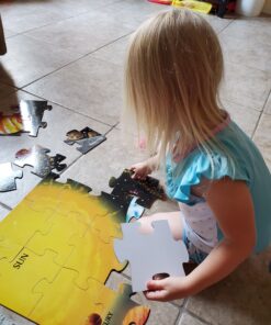 Melissa & Doug Solar System Floor Puzzle (48 pcs, 2 x 3 feet) 42 B1CVJHOevZS