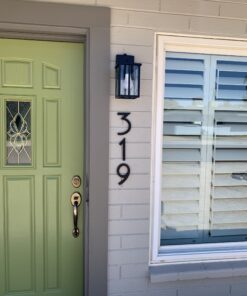 Hy-Ko Products FM-6/3 Floating House Number 3 (THREE) 6" High, Black, 1 Piece 32 B1CfGo9VGPS