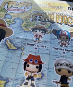 Funko POP Anime: One Piece Luffy Action Figure Multicolor 49 B1CkP7jwNsS