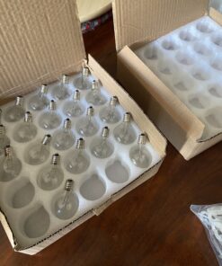 Brightown Outdoor String Lights - Globe Patio Lights 30 Ft with 30 G40 Shatterproof Bulbs, Waterproof Connectable Dimmable Commercial Hanging Lights for Backyard, Bistro, Porch, Cafe, Deck 30 FT - 30 LED Bulbs 31 B1DK rAtboS