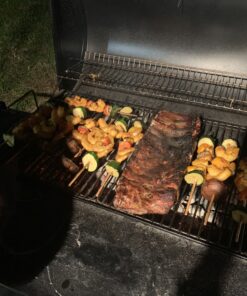 Royal Gourmet CC1830S 30" BBQ Charcoal Grill and Offset Smoker | 811 Square Inch cooking surface, Outdoor for Camping | Black Grill & Smoker 63 B1EEbPSNYMS 1