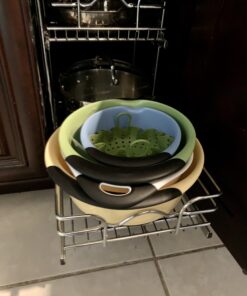 OXO Plastic Good Grips 3-Piece Mixing Bowl Set - Assorted Colors, Blue/Green/Yellow 38 B1FB9NiPlS