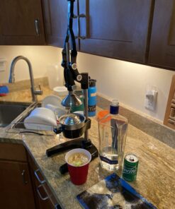 New Star Foodservice 46878 Commercial Citrus Juicer, Enameled Black 77 B1FXn6hIk3S