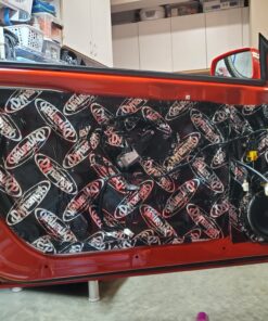 Dynamat 10455 18" x 32" x 0.067" Thick Self-Adhesive Sound Deadener with Xtreme Bulk Pack, (9 Sheets) , Black Sound Deadner 45 B1FgfPqN8S