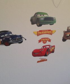 RoomMates RMK1520SCS Disney Pixar Cars Piston Cup Champs Peel and Stick Wall Decals 27 B1GJVl5zC S