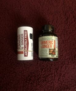 Tumeric and Ginger with Black Pepper - Natural Turmeric Curcumin Joint Support Supplement with Bioperine & 95% Curcuminoids. High Absorption Curcumin Supplements. Digestive & Immune Support. 60 Caps 35 B1GUyKJcnBS