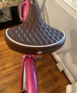 Schwinn Comfort Bike Seat, Bicycle Seat Replacement for Men and Women, Universal Fit Saddles with Standard Seat Posts Cruiser/Quilted Brown 23 B1Gpron4MIS