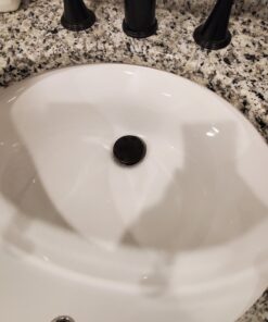 KES Bathroom Faucet Vessel Vanity Sink Pop Up Drain Stopper with Overflow Oil Rubbed Bronze, All Metal Rustproof Brass and 304 Stainless Steel, S2008A-ORB With Overflow, 1 Pack 52 B1HeYvp6AuS