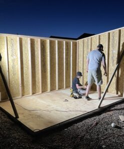 GLORIOUS-LITE 50W LED Work Light, 5000LM LED Flood Lights, 400W Equivalent, IP66 Waterproof, 16ft 5m Cord with Plug, 6500K, Adjustable Working Lights for Workshop Garage, Construction Site 8.22*6.02*7.09inch 46 B1Hiwqbs6vS