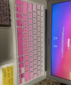 Allinside Pink Ombre Keyboard Cover Skin for MacBook Pro 13" 15" 17" (2015 or Older Version), MacBook Air 13" A1369/A1466, Older iMac Wireless Keyboard MC184LL/B 2010-2017 MacBook Air 13 & 2008-2015 Mac Pro 13/15 Ombre Pink 41 B1Hn2R8TnYS 2