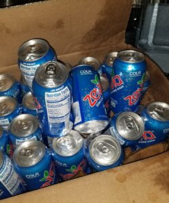 Zevia Zero Calorie Soda, Cola, 12 Ounce Cans (Pack of 24) 12 Fl Oz (Pack of 24) 52 B1Hyf4W6S