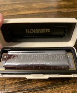 Hohner 1896BX Marine Band Harmonica, Key of C 26 B1I LhL3clS