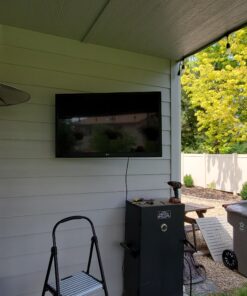 Perlegear Full Motion TV Wall Mount for 26-65 inch TVs, TV Bracket Supports Swivel Articulating Level Extension Tilt Arms, Max VESA 400x400mm up to 99lbs, 16" Wood Studs, PGMFK4 36 B1I7rKgYoDS