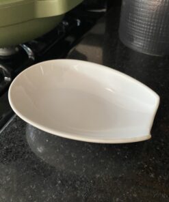 Spooner Ceramic Spoon Rest (5.25" x 3.5") 39 B1ILOhM4qOS
