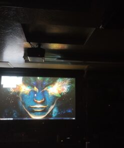 VIVO Universal Extending Ceiling Projector Mount, Height Adjustable Projection, Black, MOUNT-VP02B 35 B1Ia1AX rS