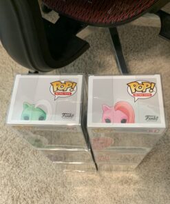 PLAYOLY Pop Protector Case for Funko - 4" Inch Pop! Vinyl Figures, Strong Pop Protectors, Crystal Clear, Heavy Duty Acid Free w/ Protective Film Lot of 20 53 B1Ilf1YoQS