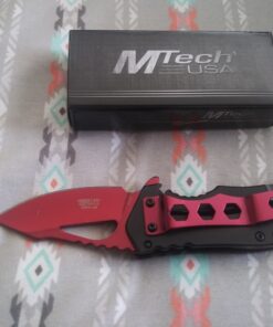 MTECH USA – Spring Assisted Folding Knife Blue 73 B1JB0KxT98S