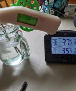 Yunbaoit Wireless Meat Thermometer, Digital Remote Food Cooking Meat Thermometer for BBQ Grill Smoker Oven Kitchen,500 FT Range&Dual Probes 47 B1JHVHI tiS 1