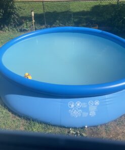 INTEX 28141EH Easy Set Inflatable Swimming Pool Set: 13ft x 33in – Includes 530 GPH Cartridge Filter Pump – Puncture-Resistant Material – 1926 Gallon Capacity – 26in Water Depth, Above-Ground Pool 27 B1JHbDfVeS