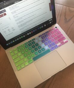 May Chen Compatible with New MacBook Air 13 inch Case 2021, 2020 2019 2018 Release Model: M1 A2337 A2179 A1932, Floral Leaves Garden Rainbow Hard Shell Case for New Mac Air 13 & Retina Dispaly Bright Colorful Flowers 39 B1KPSVOf9OS 1