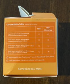 Spigen S350 Designed for Apple Watch Charger Stand Apple Watch Ultra 2/Apple Watch Ultra, Series 9/8/SE2/7/6/SE/5/4/3/2/1 49/45/44/42/41/40/38mm Durable TPU with Non-Slip Stable Base - Black 62 B1L79woNSiS