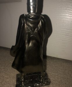 Crusader Knight Statue Silver Finishing Cold Cast Resin Statue 7" (8712) 11 B1LFKtlGXBS