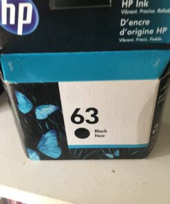 HP 63 Black Ink Cartridge | Works with HP DeskJet 1112, 2130, 3630 Series; HP ENVY 4510, 4520 Series; HP OfficeJet 3830, 4650, 5200 Series | Eligible for Instant Ink | F6U62AN 42 B1LGLBG17vS