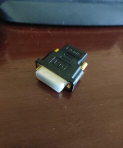 Rankie DVI to HDMI Adapter, 2-Pack Gold-Plated 1080P Male to Female Converter (Black) Black 40 B1LgLD0h98S