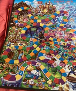 Hasbro Gaming Candy Land Kingdom of Sweet Adventures Board Game for Kids Ages 3 & Up (Amazon Exclusive), Red Multicolor 42 B1Lk29HG1qS