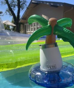 GoFloats Inflatable Pool and Hot Tub Drink Holders (3 Pack) (Choose - Unicorn, Flamingo, Palm Tree and More) 28 B1Lqn28mLDS