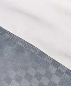 Hookless Shower Curtain Mystery Frost Grey Mini Squares (RBH72MY890), 71x74 Mini Squares Mystery 9 B1MM0FZrNL