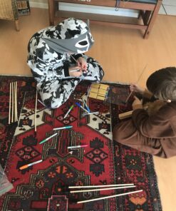 Adventure Awaits - 2-Pack Handmade Wooden Bow and Arrow Set - 20 Wood Arrows and 2 Quivers - for Outdoor Play 35 B1MkSuKL9ES