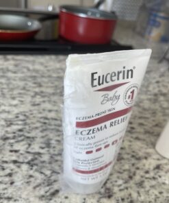 Eucerin Baby Eczema Relief Body Cream - Steroid & Fragrance Free for 3+ Months of Age - 5 oz. Tube 44 B1N lVfo PS