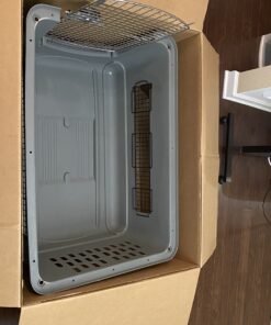 Petmate Sky Kennel, 36 Inch, IATA Compliant Dog Crate for Pets 50-70lbs, Made in USA Kennel Only 76 B1NK8fhHbCS