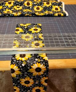 Fiskars Rotary Cutter and Ruler Combo - 6" x 24" Fabric Cutter with Gridlines - Craft Supplies - Gray 6x24 10 B1NLkjfxX6S