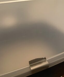 IRIS USA Large Split-Hood Cat Litter Box with Scoop and Grate, Blue Split Hooded - Navy 51 B1NROwkFFJS