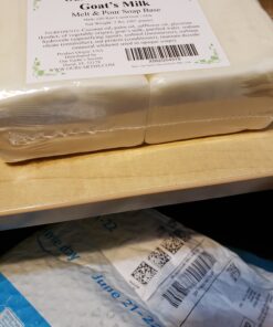 Our Earth's Secrets Goats Milk - 2 Lbs Melt and Pour Soap Base Unscented 2 Pound (Pack of 1) 36 B1Nz2btu5HS