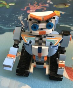 AOKESI Building Block Robot Kits for Kids, Remote & APP Control Robot Snap Together Engineering Kits STEM Building Toys Best Gift for 6, 7, 8 and 9+Year Old Boys and Girls Blue New 18 B1ODSZx6 iS