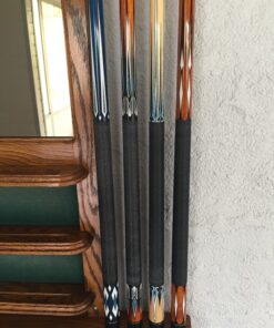 ISZY Billiards Pool Stick Set of 4. 2-Piece Cue Sticks Made from Hardwood Canadian Maple Wood in 4 Billiards Accessories Set 11 25 B1OEi8DSnOS