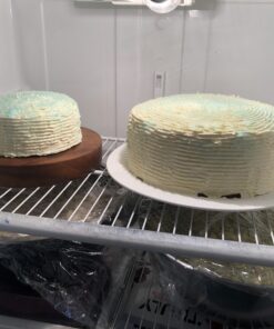 Kootek Cake Decorating Kit Baking Supplies Cake Turntable with 2 Frosting Straight Angled Spatula 3 Icing Smoother Scrapers Baking Accessories Tools for Beginners and Pros, White 43 B1PGs7RRkrS